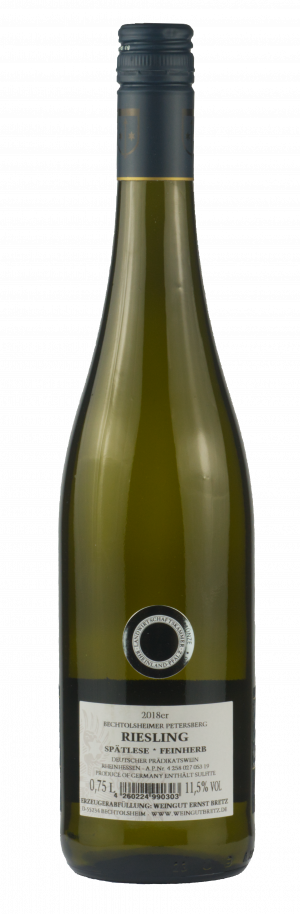 Bechtolsheimer Petersberg Riesling Spatlese Feinherb 2018